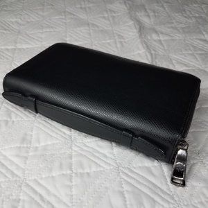 COACH Double Zip Travel Organizer Wallet